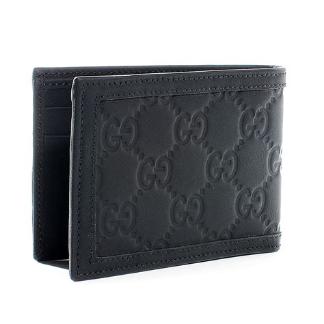 gucci wallet black made in italy|gucci guccissima wallet.